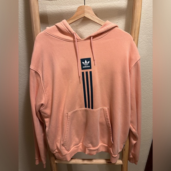 Pink Large Adidas Hoodie - Picture 1 of 3